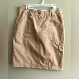 Jean style cotton summer skirt, size 12